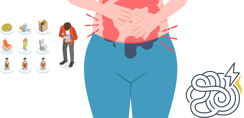 الفرق بين القولون العصبي